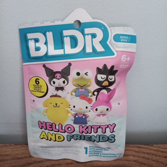 Hello Kitty Other - New Hello Kitty and Friends BLDR 0127 Blocks Build set Minifigure Series 1 bag